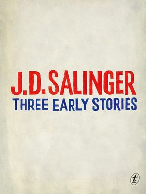 cover image of Three Early Stories